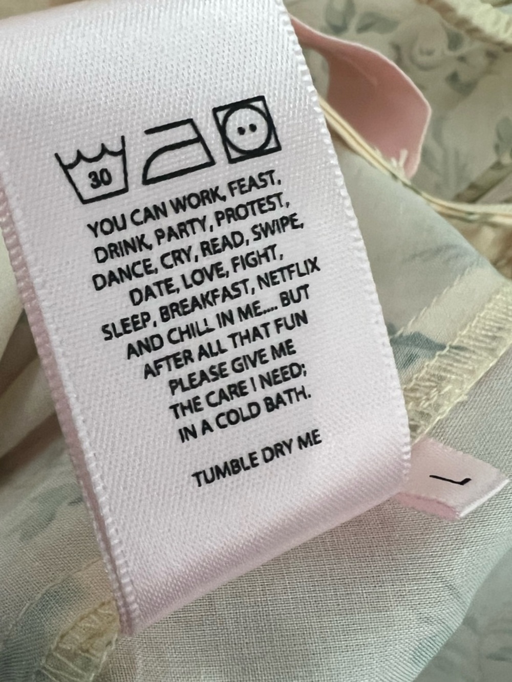 Selkie the Villa floral Puff-Sleeve Mini Dress NWT - Picture 12 of 12